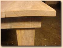 Eiken houten tafels