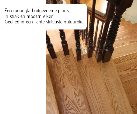 traprenovatie met eiken