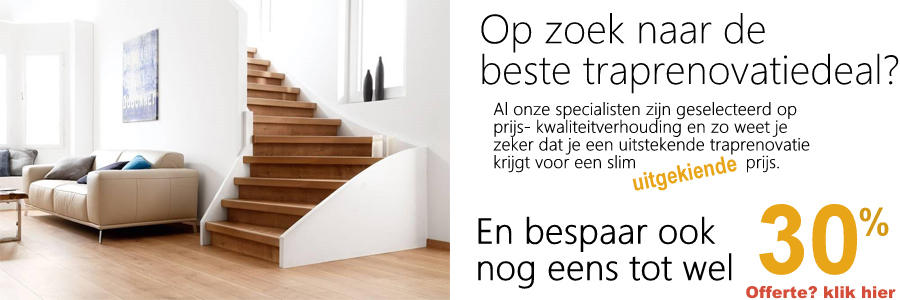 Een traprenovatie met eiken doet het altijd goed. Eiken traprenovatie? Eikenrijk.